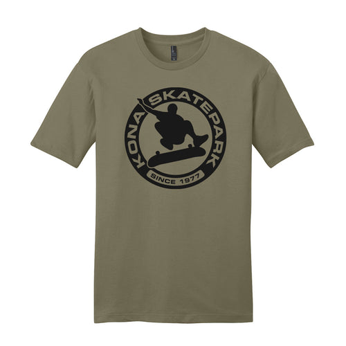 Kona Classic Badge - Fatigue Green