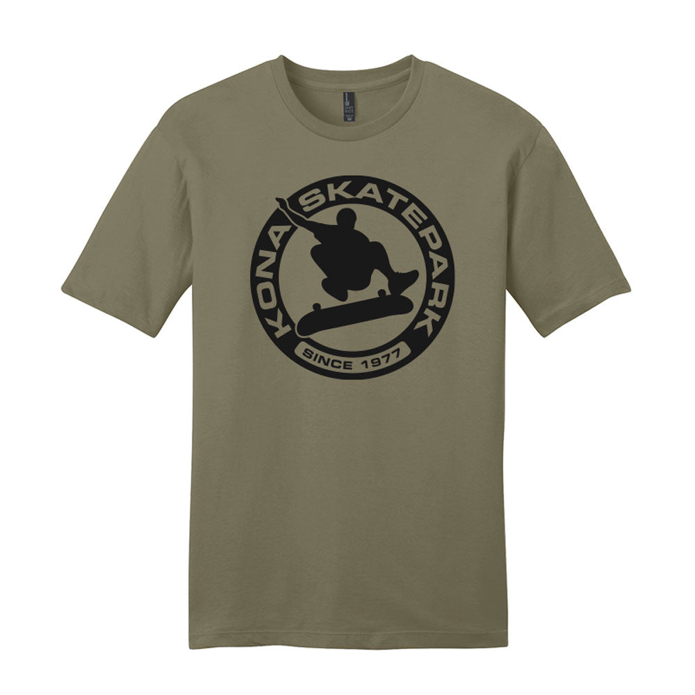 Kona Classic Badge - Fatigue Green