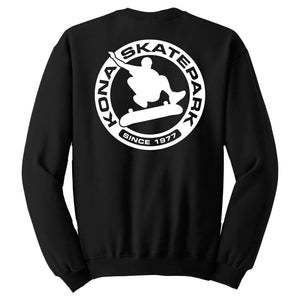 Kona Classic Badge Sweatshirt - Black