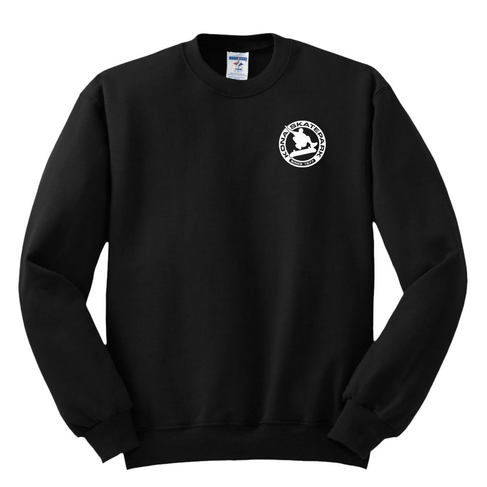 Kona Classic Badge Sweatshirt - Black
