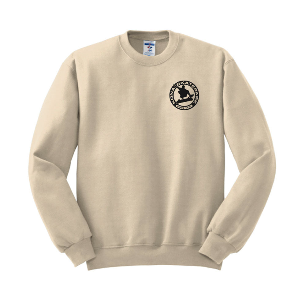 Kona Classic Badge Sweatshirt - Sandstone