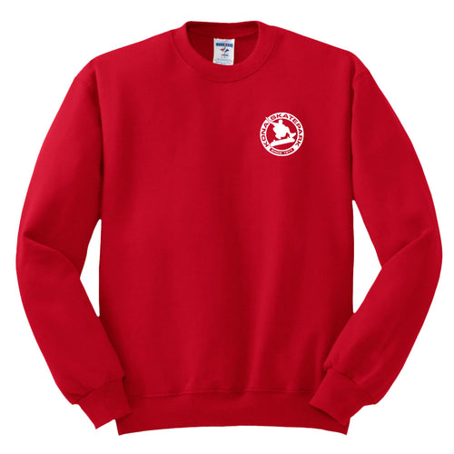 Kona Classic Badge Sweatshirt - True Red