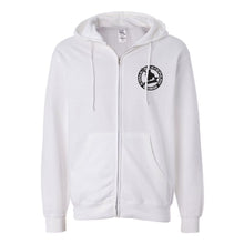 Kona Classic Badge Zip Hoodie - White