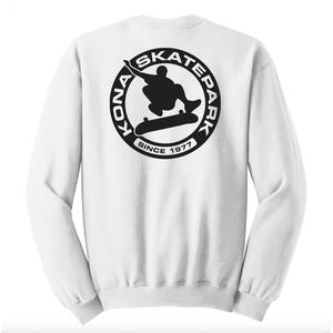 Kona Classic Badge Sweatshirt - White